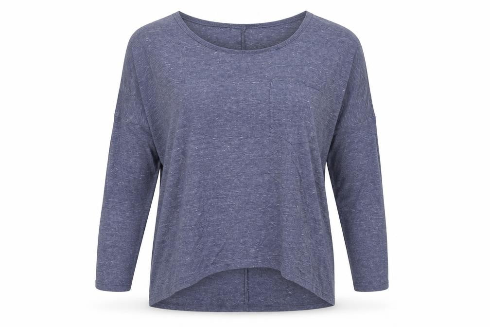 Topshop Womens Blue   Basic Blouse Size 6