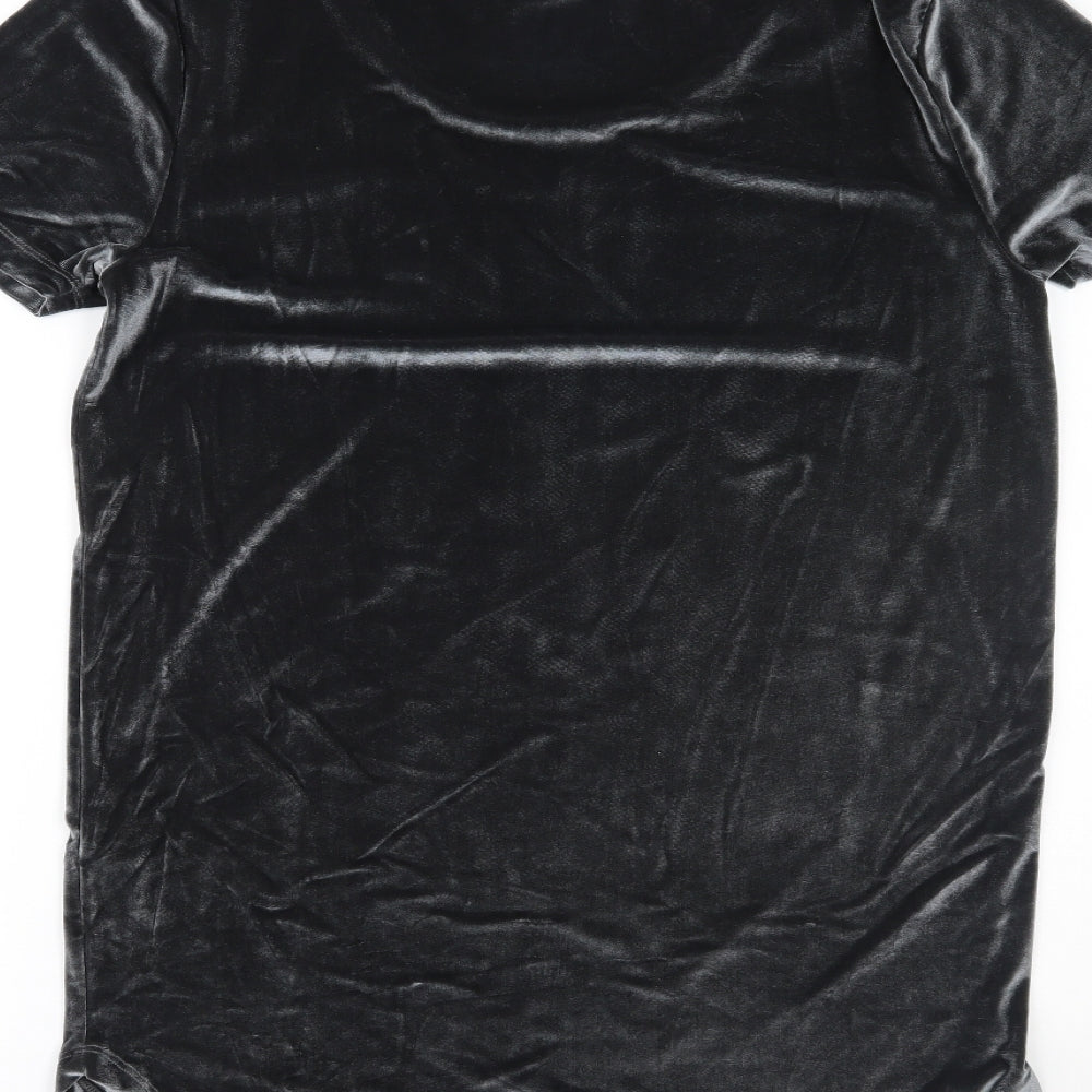 ASOS Womens Silver   Basic T-Shirt Size M