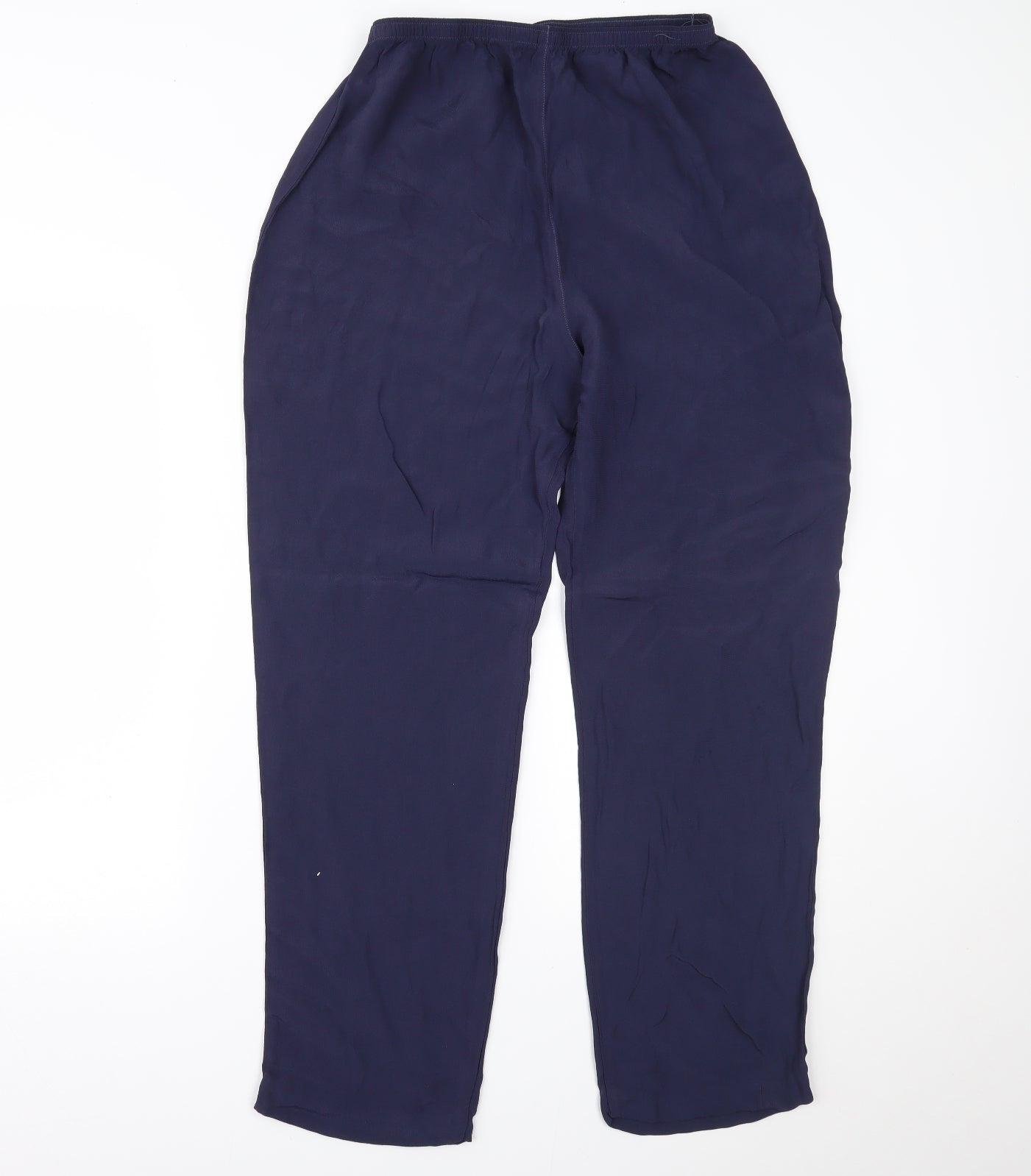 Marks and Spencer Womens Blue   Trousers  Size 14 L27 in