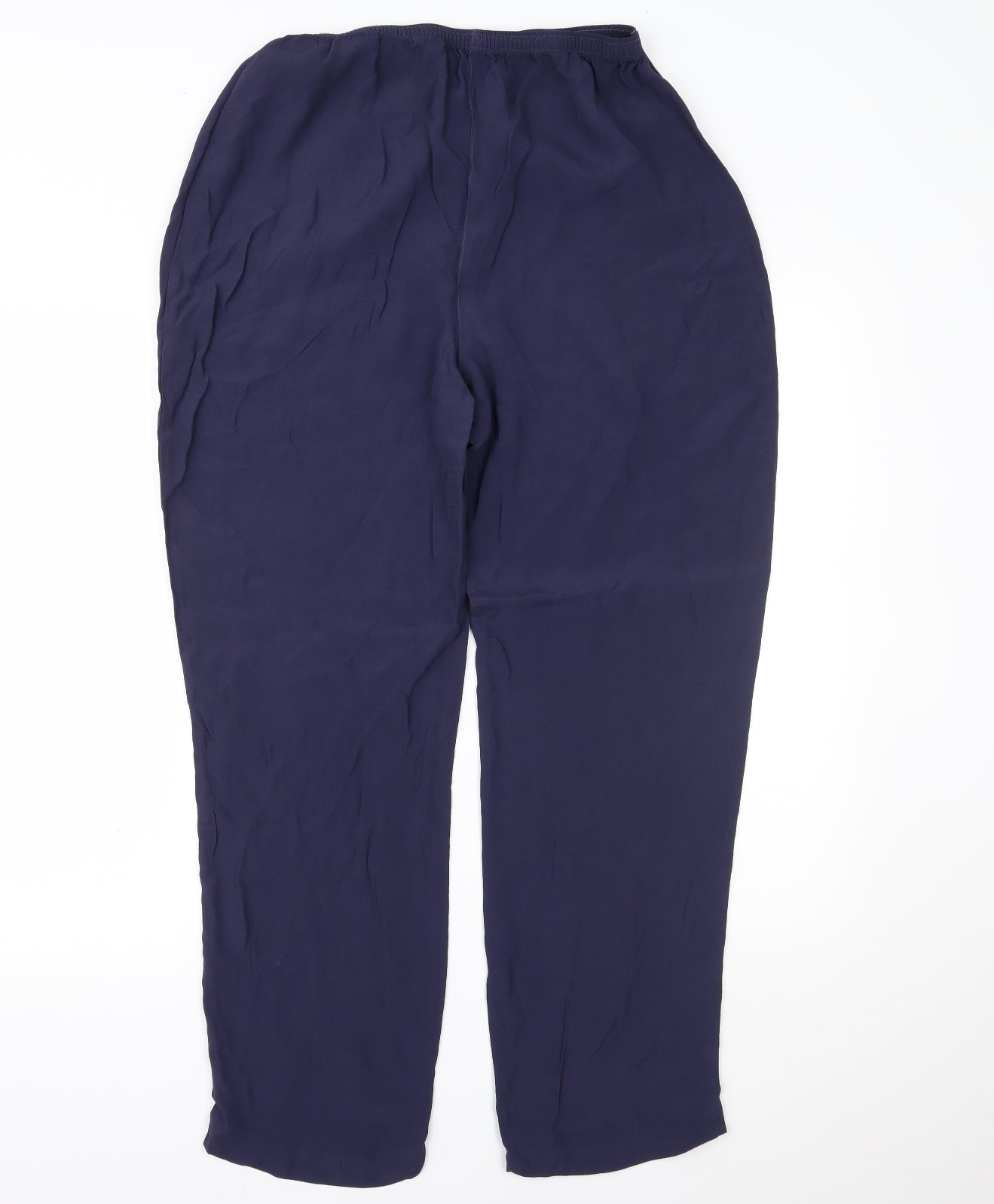Marks and Spencer Womens Blue   Trousers  Size 14 L27 in