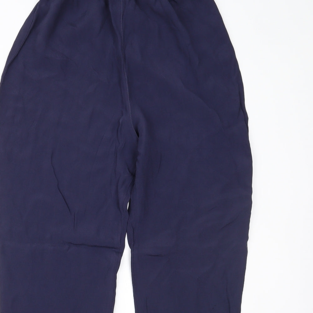 Marks and Spencer Womens Blue   Trousers  Size 14 L27 in