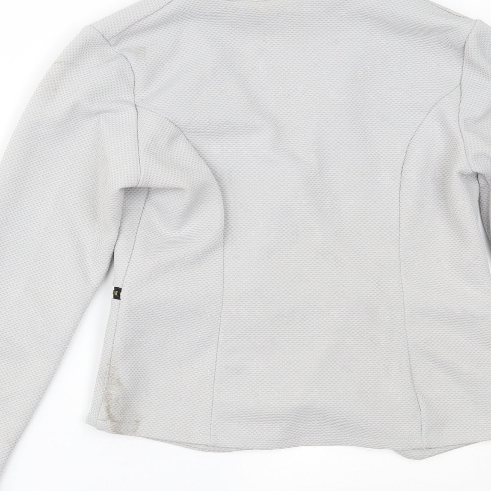 Preworn Womens Grey   Jacket Blazer Size M