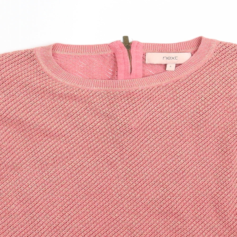 NEXT Womens Pink   Pullover Jumper Size 6