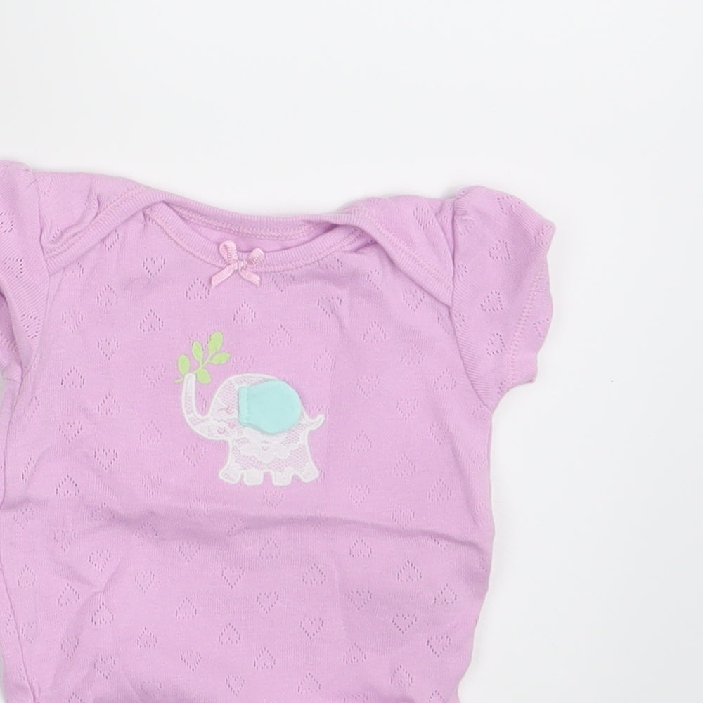 Nutmeg Girls Pink   Romper One-Piece Size 3-6 Months