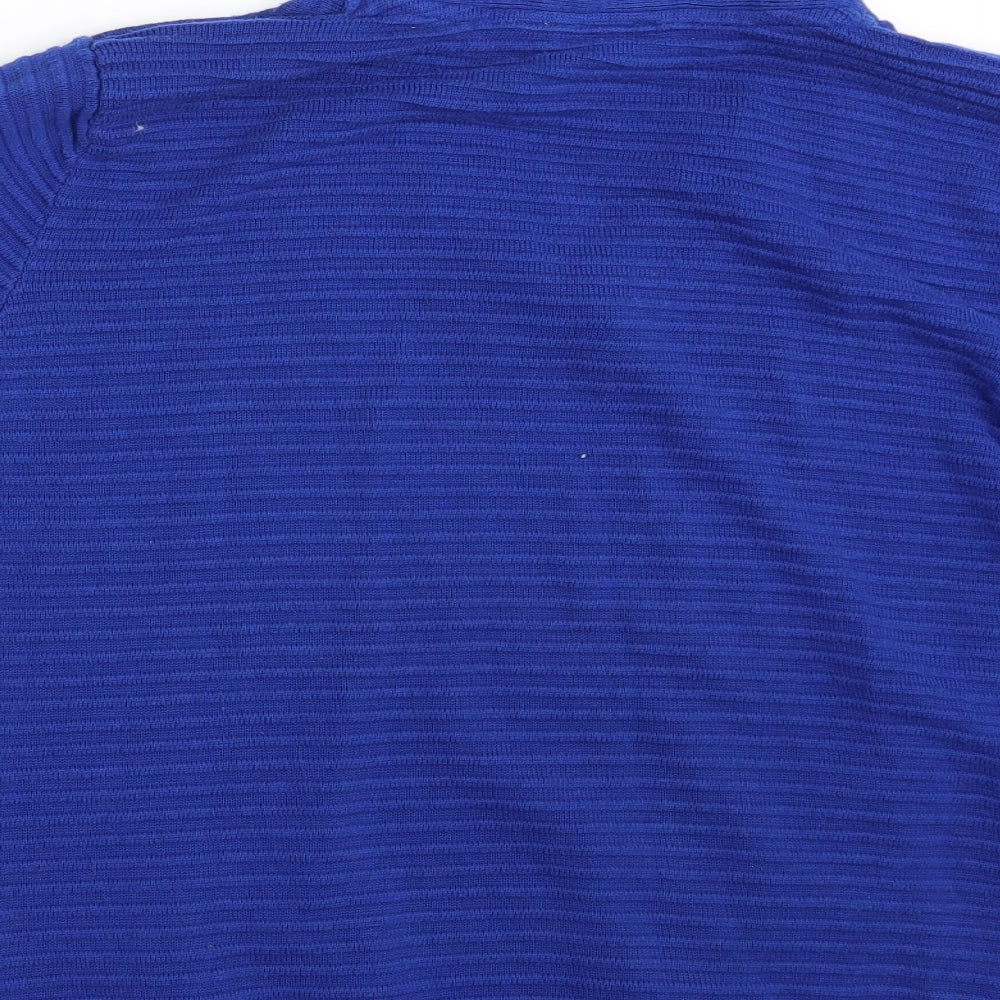Fransa Womens Blue   Pullover Jumper Size L