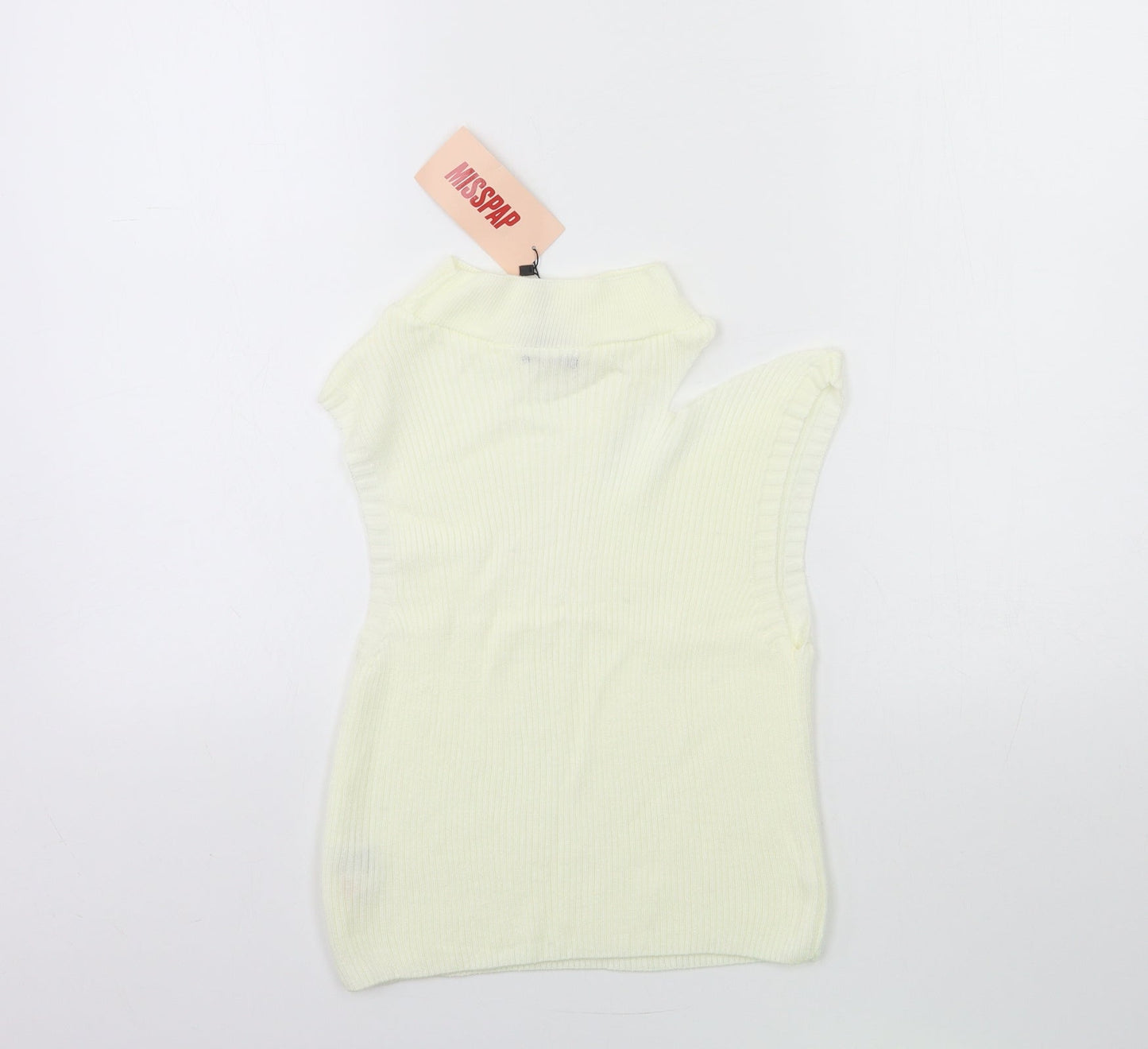 Misspap Womens White   Pullover Jumper Size 10