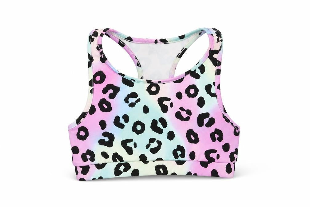 TU Girls Pink Animal Print  Basic Tank Size 10 Years