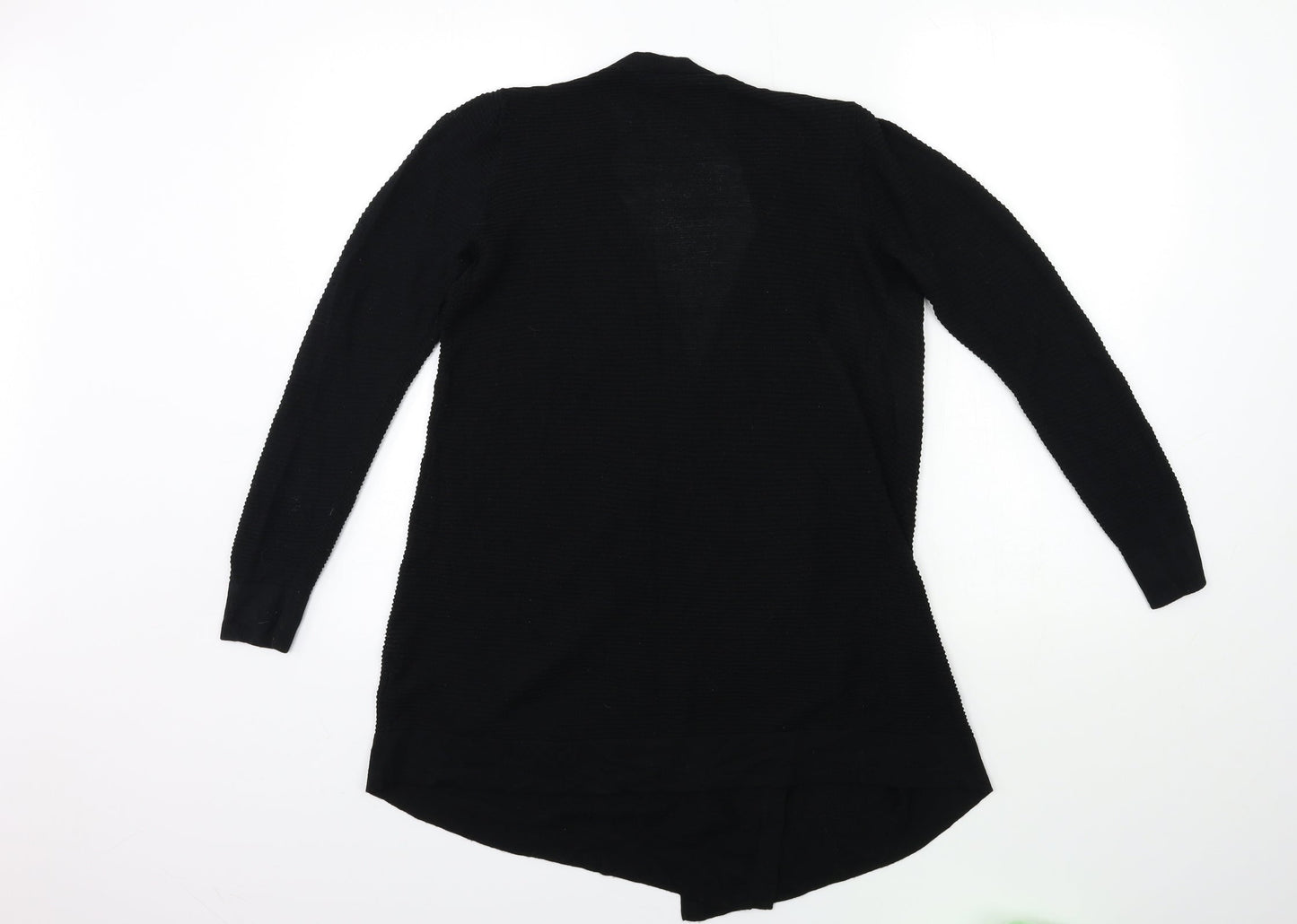 Wallis Womens Black  Knit Cardigan Jumper Size S