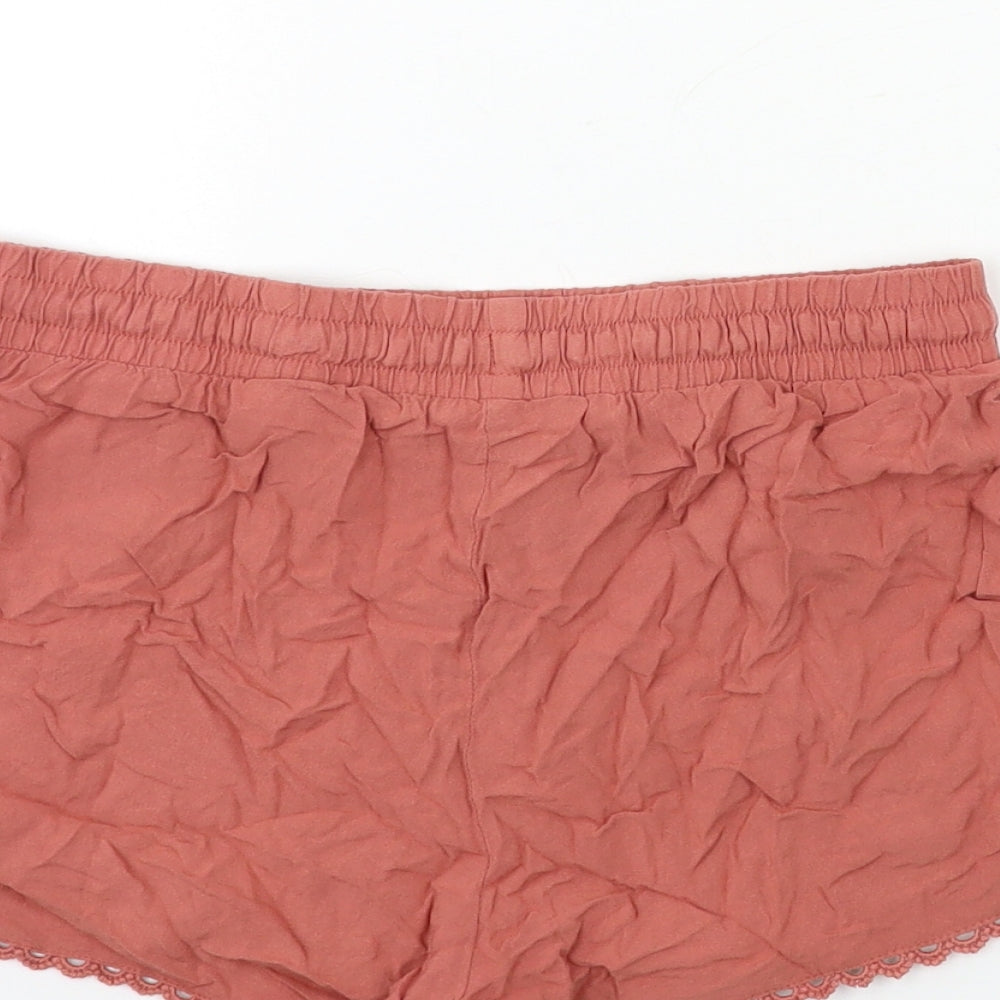 Primark Womens Red   Bermuda Shorts Size 8