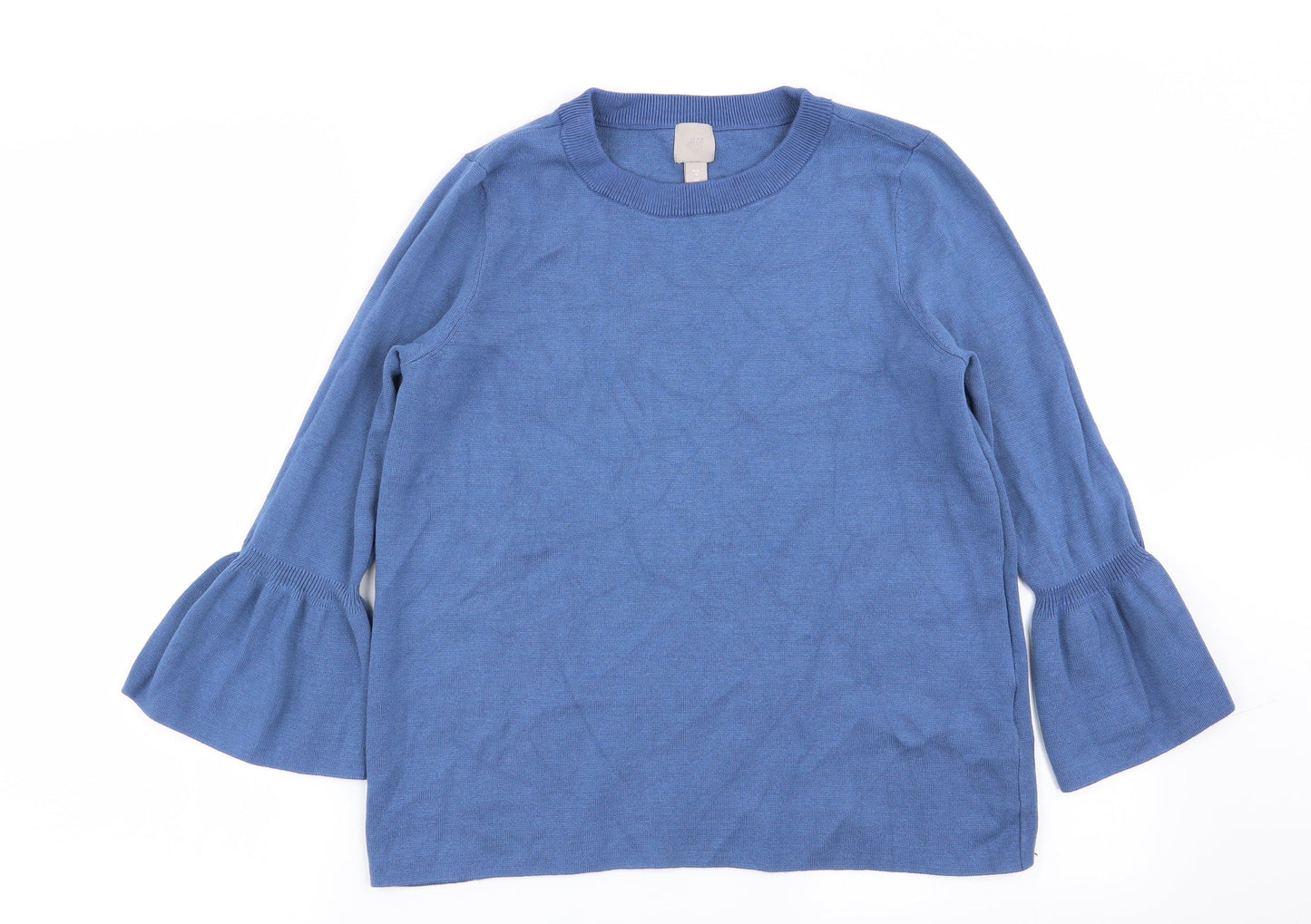 H&M Womens Blue   Pullover Jumper Size M