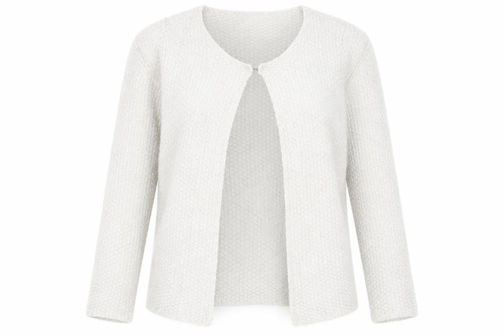 Ky Creations Womens Beige   Cardigan Jumper Size L  - Size L/XL