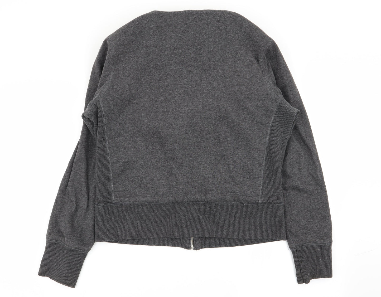 evivssa Womens Grey   Full Zip Jumper Size M