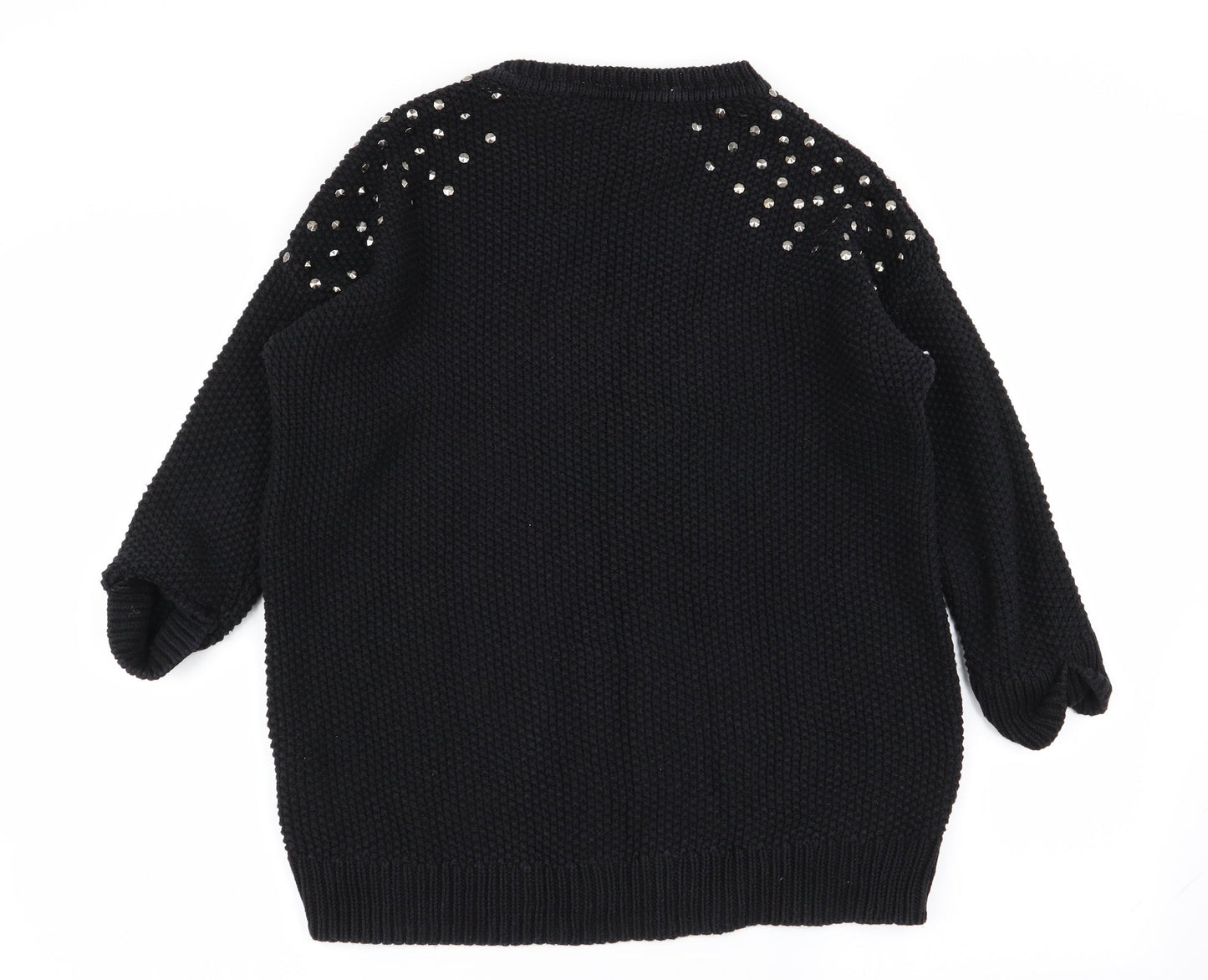 Topshop Womens Black   Pullover Jumper Size 8