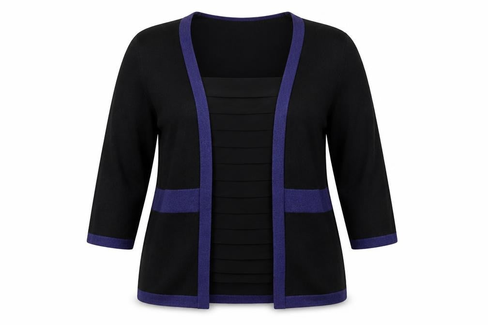 Per Una Womens Black   Pullover Jumper Size 16