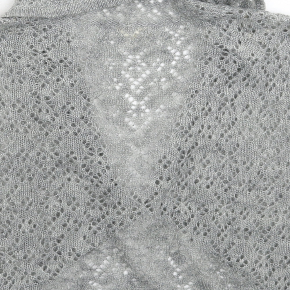 Zengara Womens Grey  Knit Vest Jumper Size 16