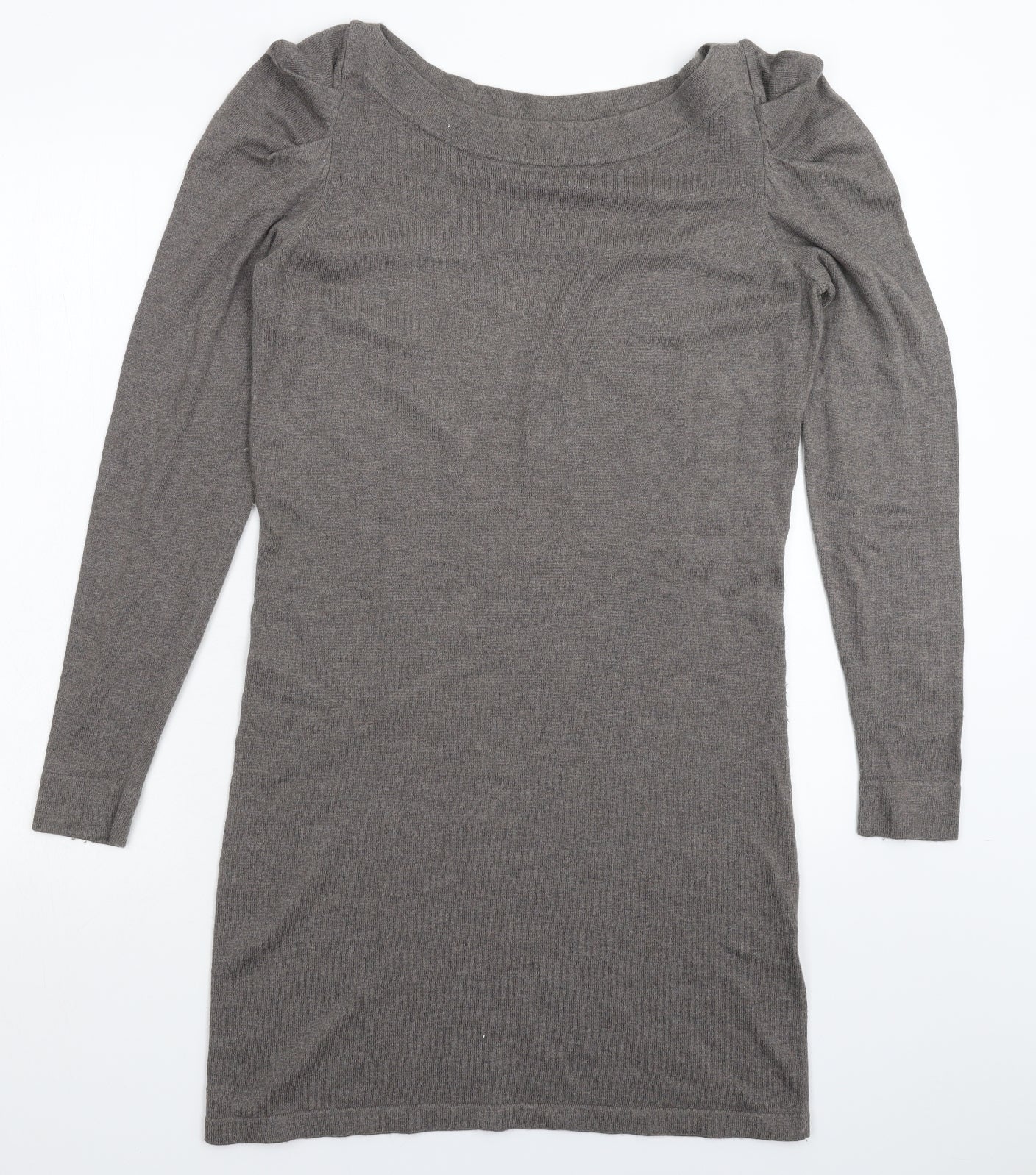 Warehouse Womens Grey  Knit Pullover Jumper Size 14