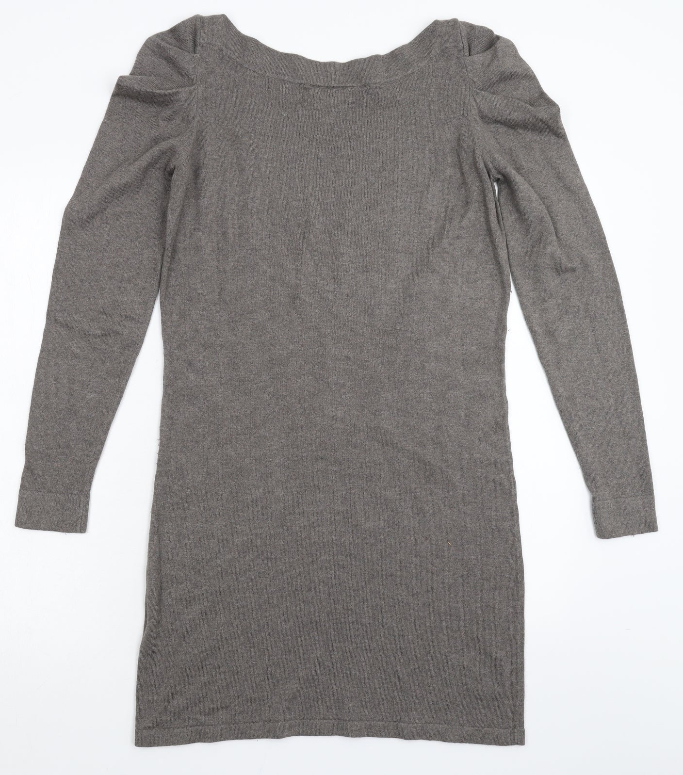 Warehouse Womens Grey  Knit Pullover Jumper Size 14