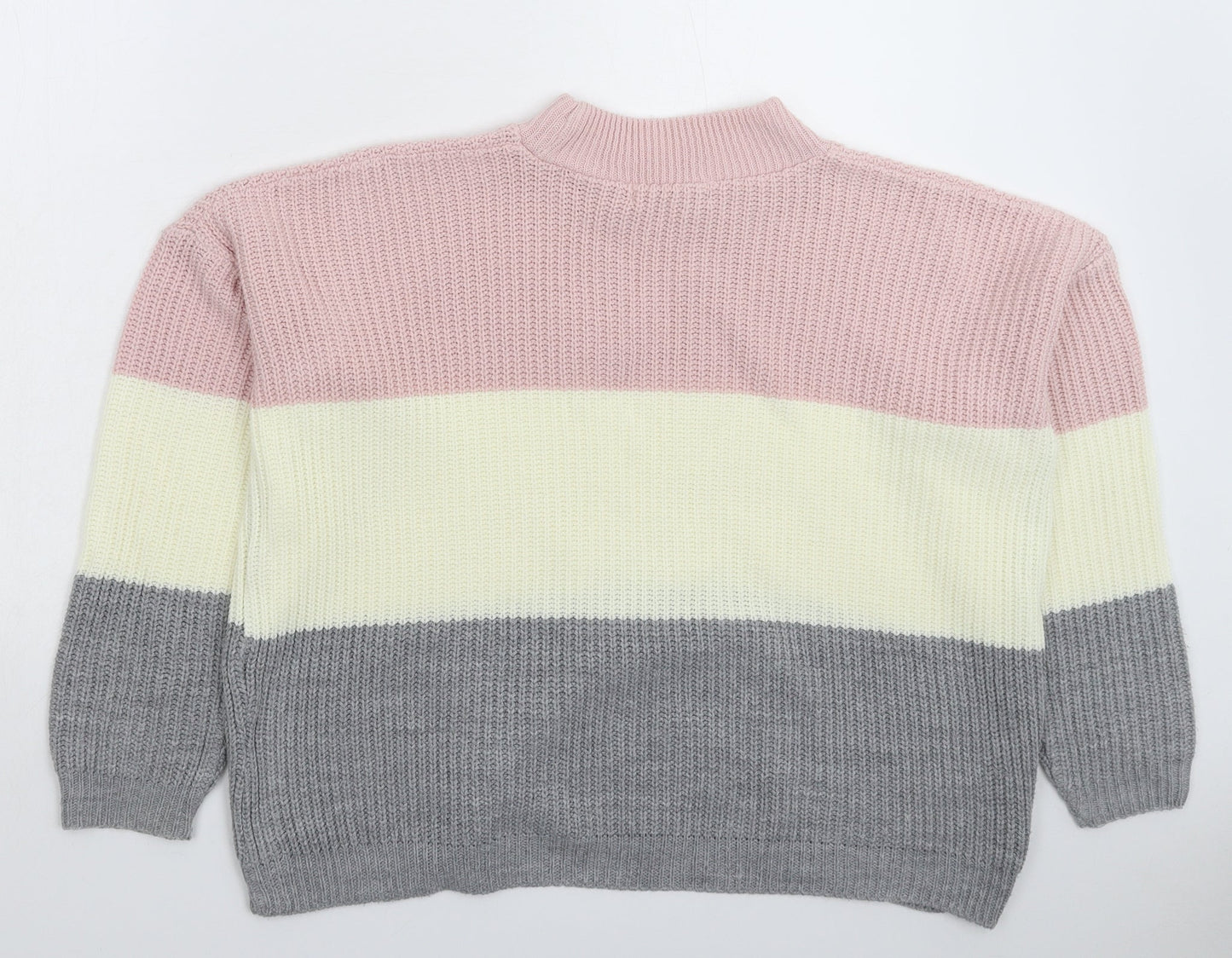 Select Womens Multicoloured  Knit Pullover Jumper Size 14
