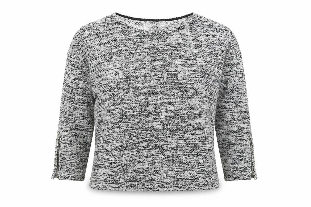 Marks and Spencer Womens Grey  Knit Pullover Jumper Size 14