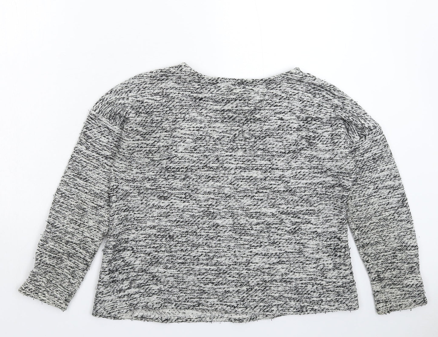 Marks and Spencer Womens Grey  Knit Pullover Jumper Size 14
