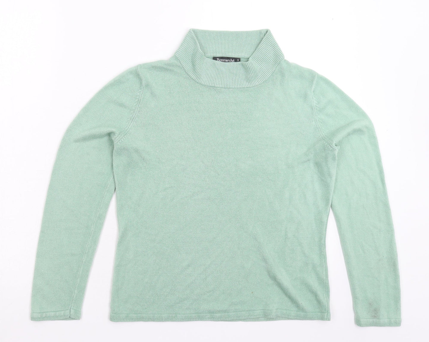 Bonmarché Womens Green  Knit Pullover Jumper Size S