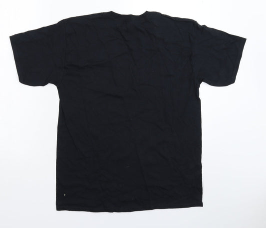 Gildan Boys Black   Basic T-Shirt Size XL