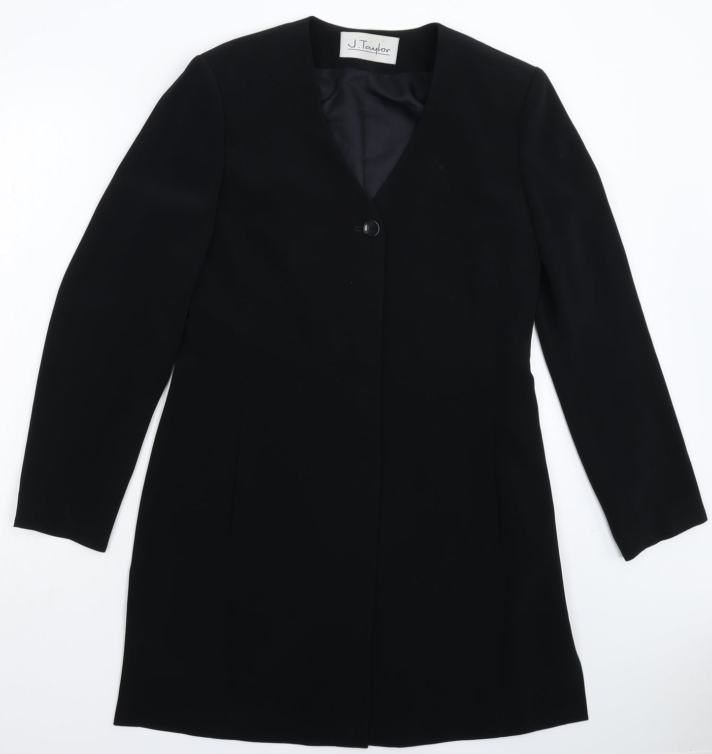 Julian Taylor Womens Black   Jacket Suit Jacket Size 12