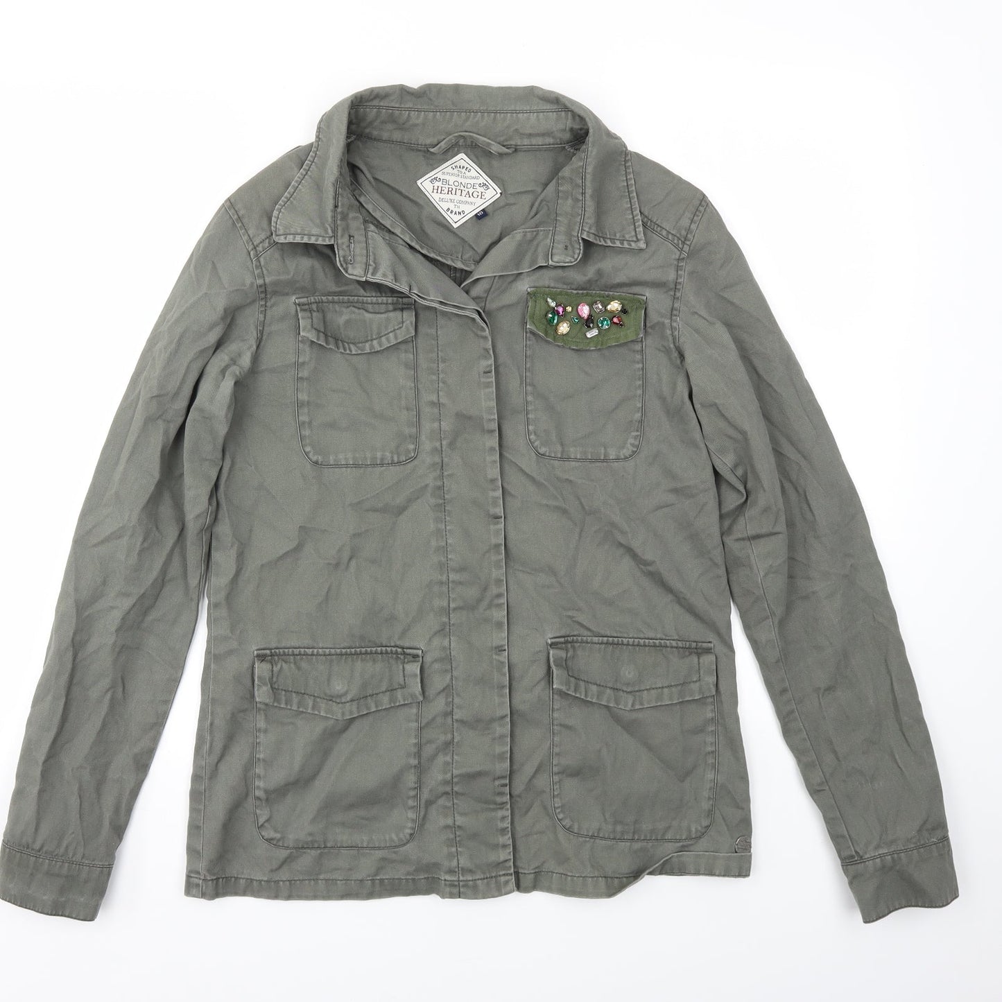 BLOND HEITAGE  Womens Green   Jacket  Size 10