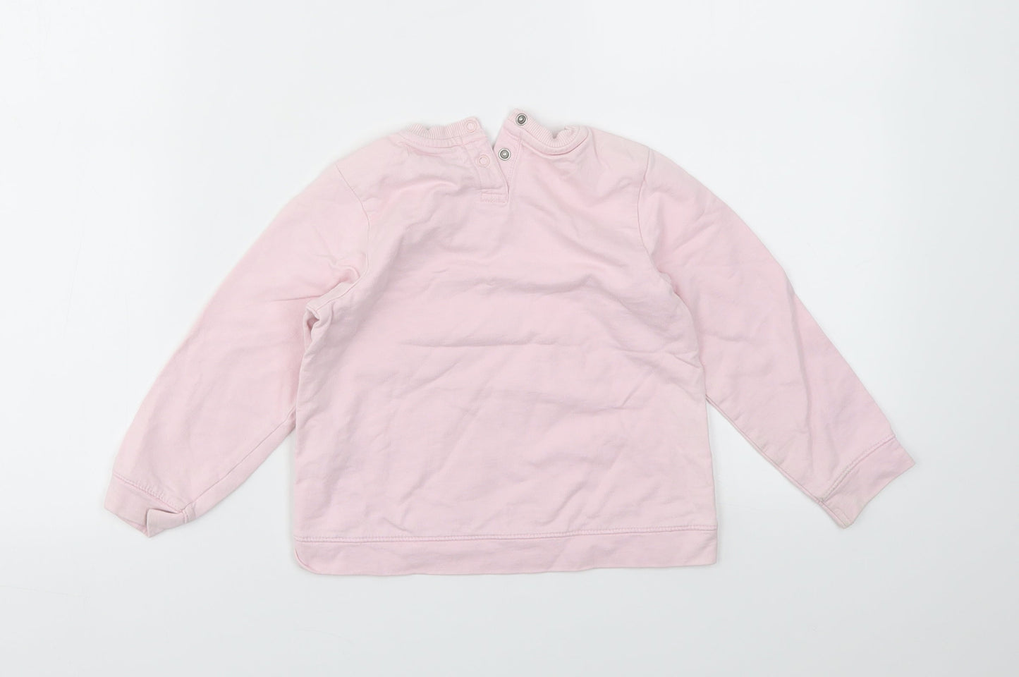 BABYGILRS Girls Pink   Pullover Jumper Size 2 Years