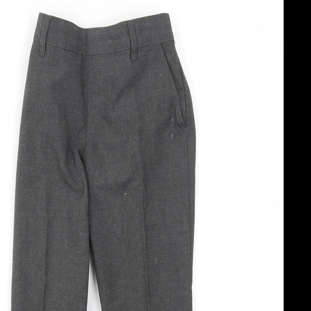 M&S Boys Grey   Jogger Trousers Size 4-5 Years