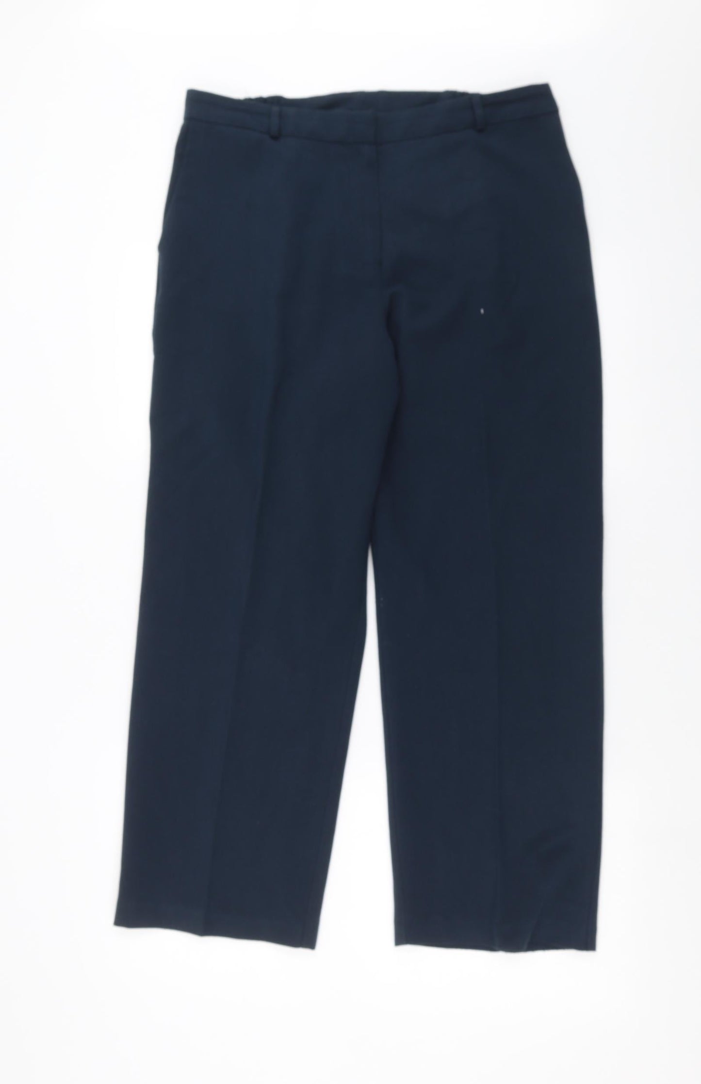 Essential Collection Womens Blue   Trousers  Size 14 L27 in