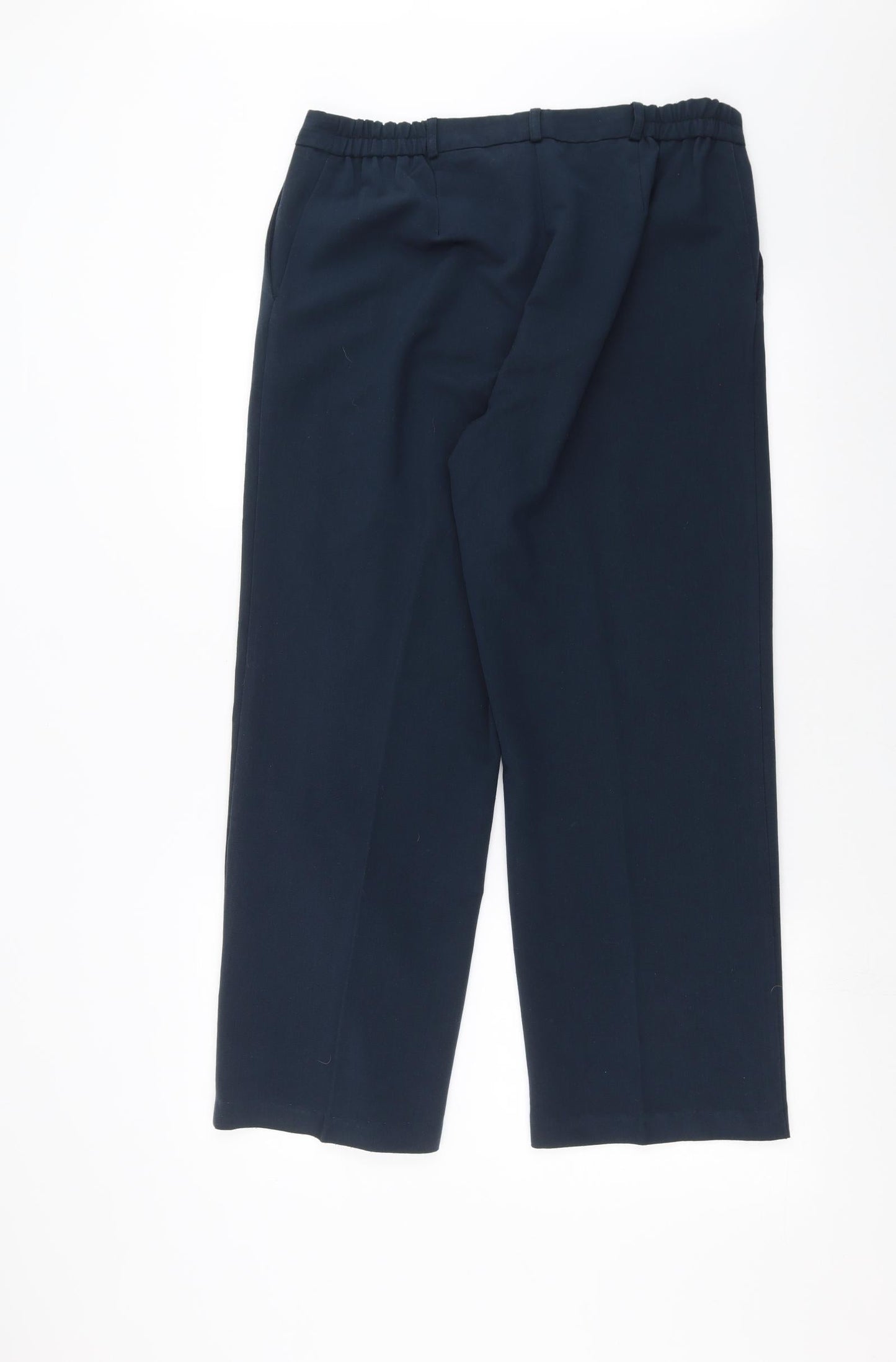 Essential Collection Womens Blue   Trousers  Size 14 L27 in