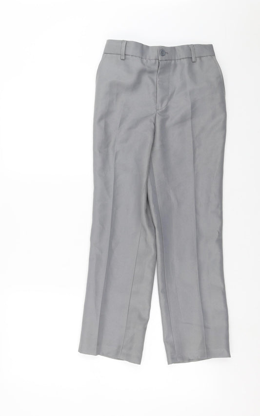 Shiny Penny Boys Grey   Dress Pants Trousers Size 9 Years