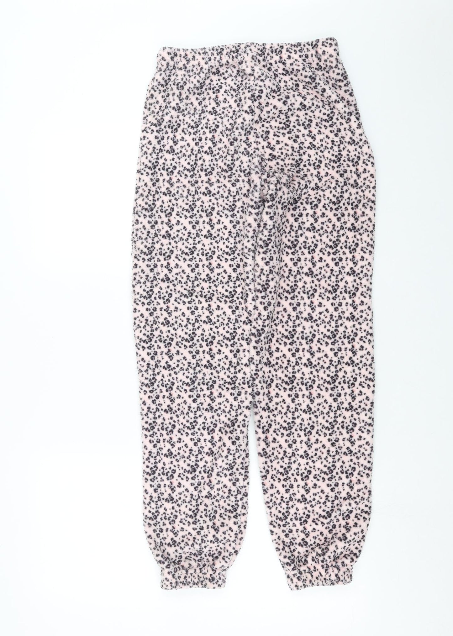 Love sleep Womens Pink Animal Print   Pyjama Pants Size 8