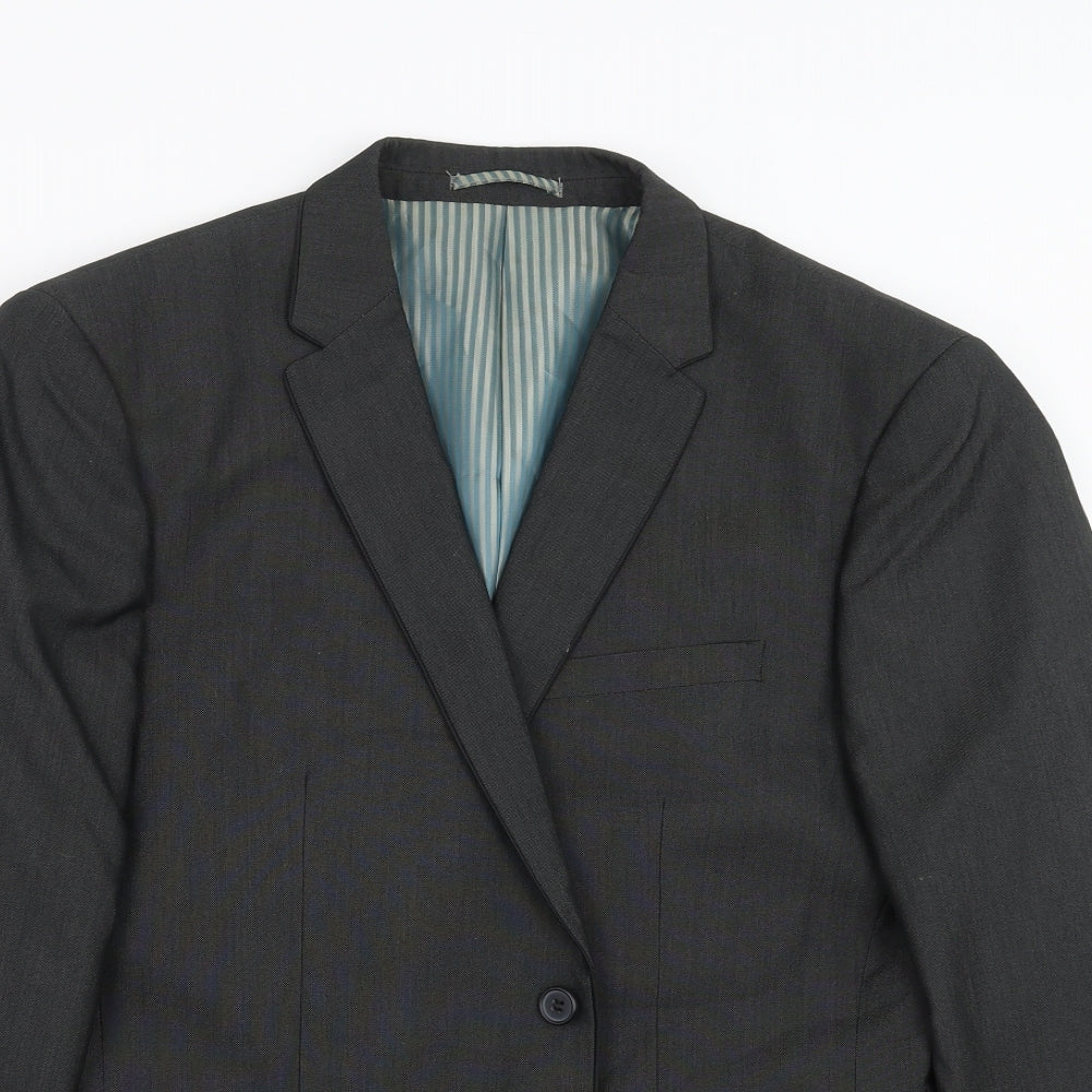 Goodsouls Mens Grey   Jacket Suit Jacket Size 40