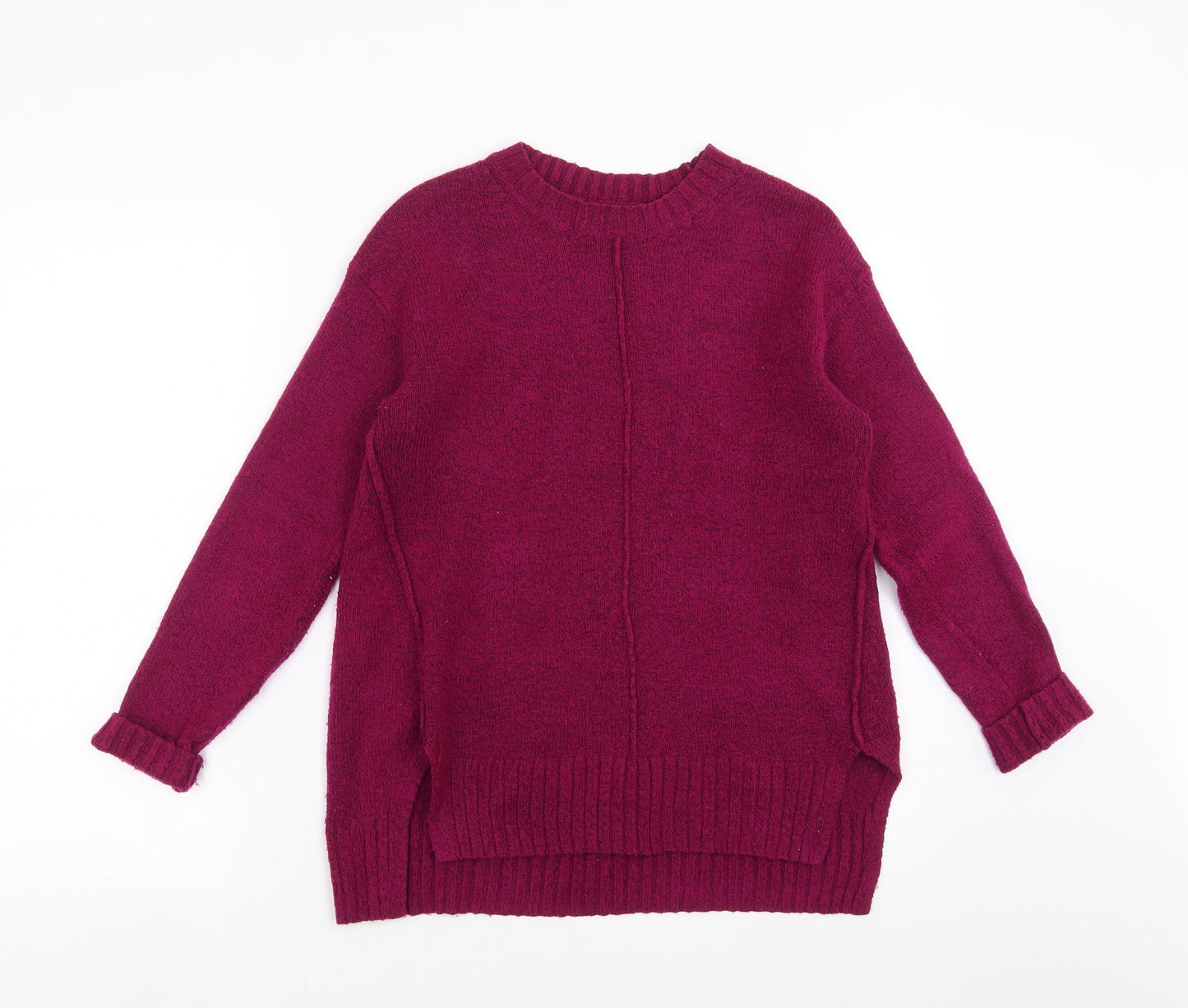 Marks and Spencer Womens Purple  Knit Pullover Jumper Size S