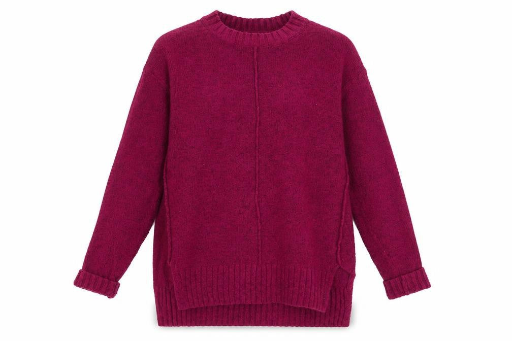 Marks and Spencer Womens Purple  Knit Pullover Jumper Size S