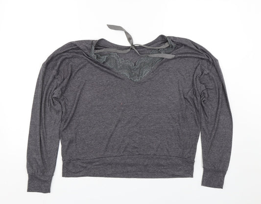 New Look Womens Grey   Basic T-Shirt Size 12