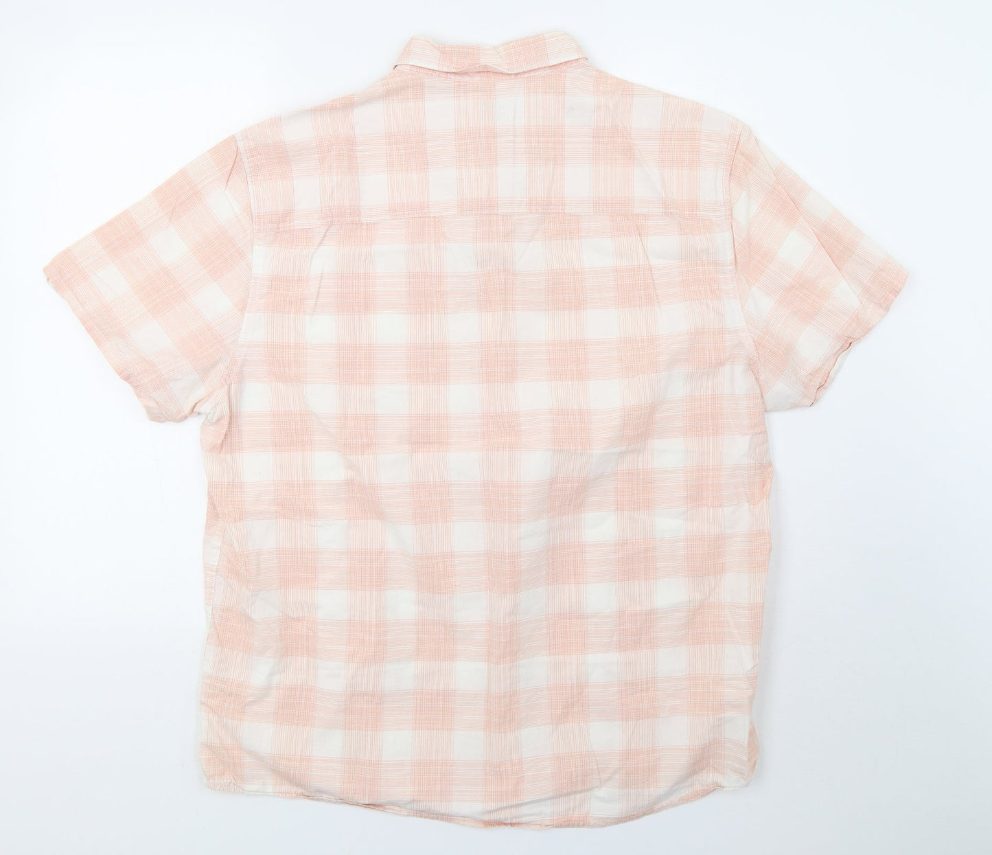 Matalan Mens Red Check   Button-Up Size XL  - 44inch
