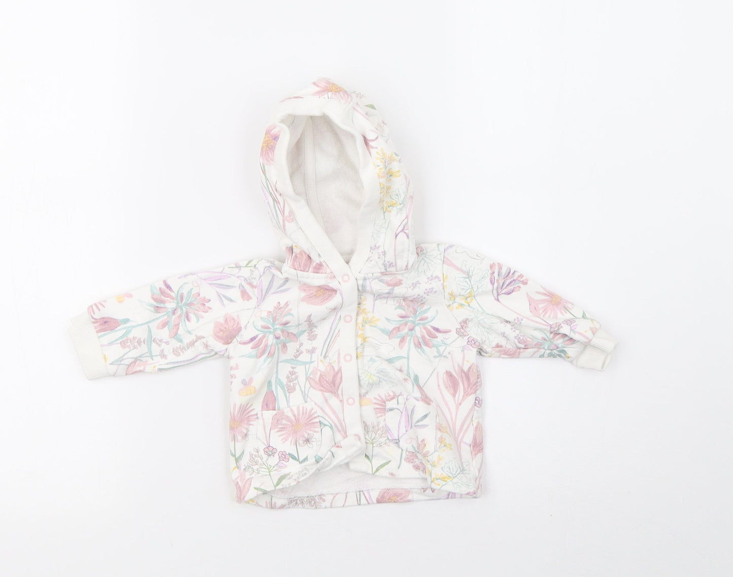 NEXT Girls White Polka Dot  Jacket  Size 3-6 Months