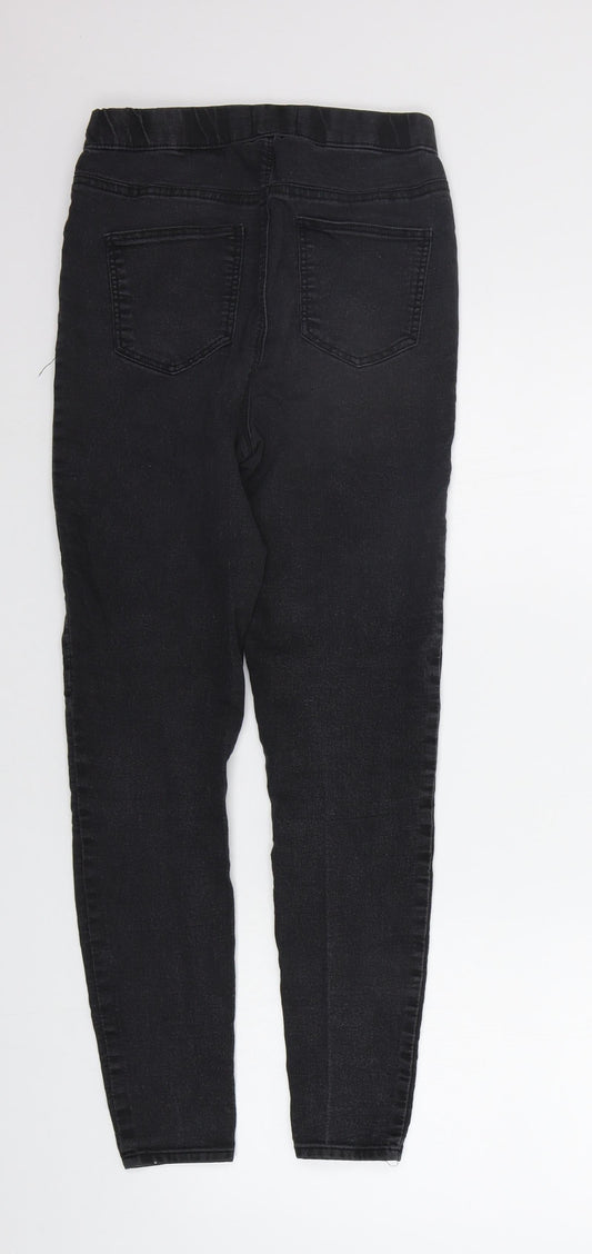 Papaya Womens Green   Straight Jeans Size 8 L24 in