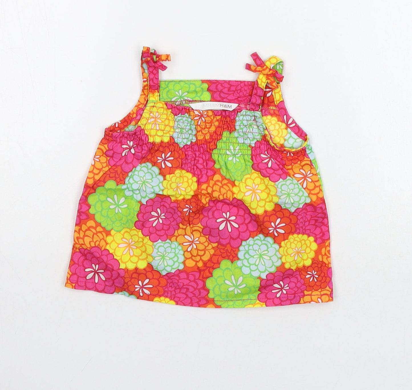H&M Baby Multicoloured Floral  Basic Tank Size 3-6 Months