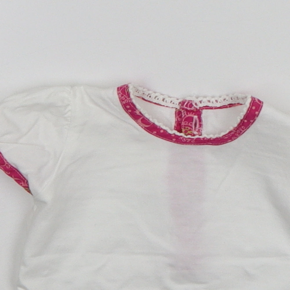 Matalan Baby White   Basic T-Shirt Size 0-3 Months