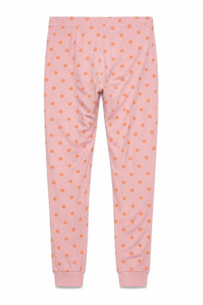 NEXT Girls Beige Polka Dot  Top Pyjama Pants Size 9-10 Years