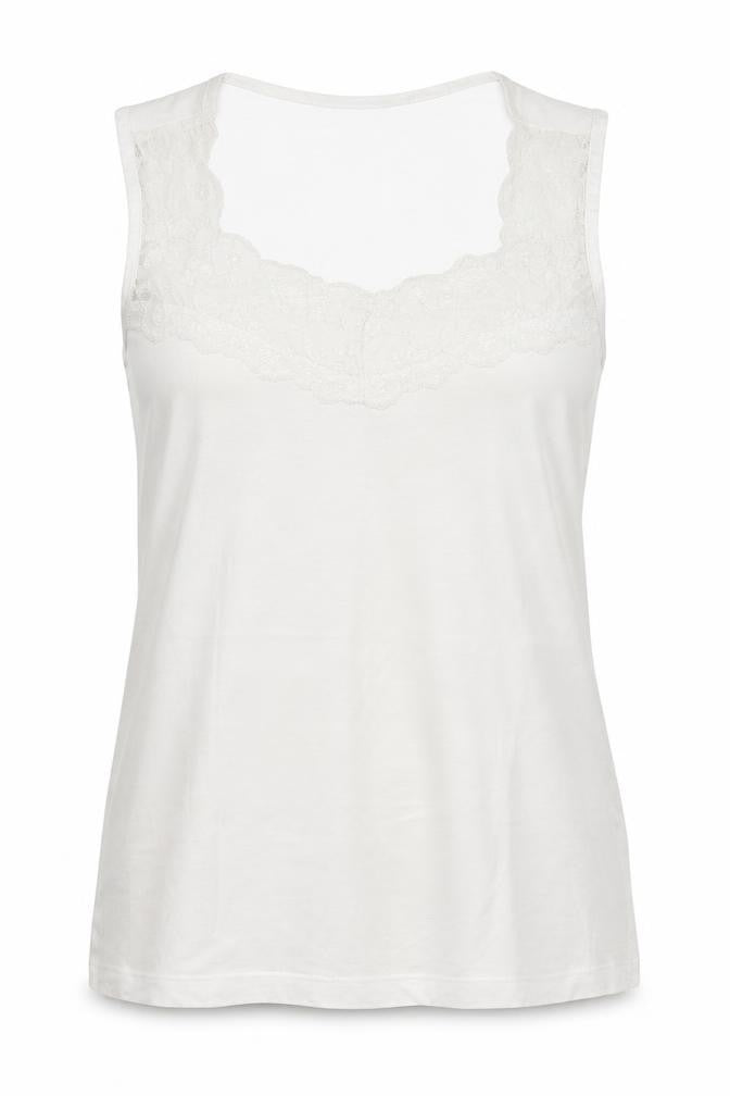 Editions Womens White   Basic Tank Size 12