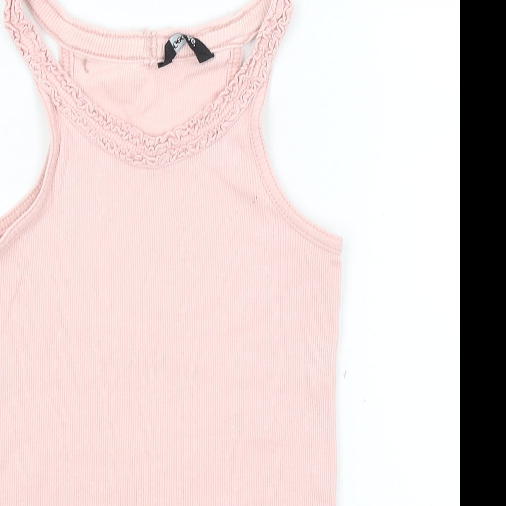 George Girls Pink   Basic Tank Size 8-9 Years