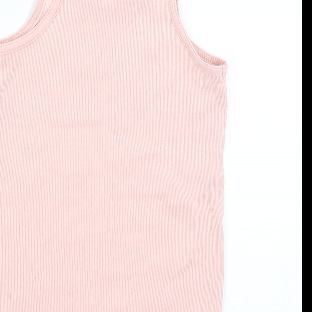 George Girls Pink   Basic Tank Size 8-9 Years