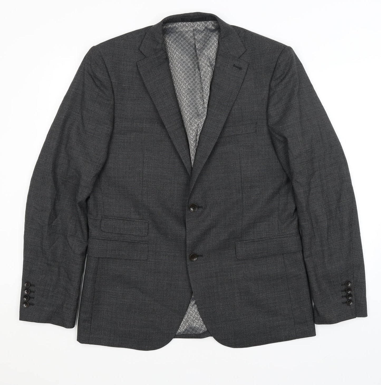 NEXT Mens Grey   Jacket Blazer Size L