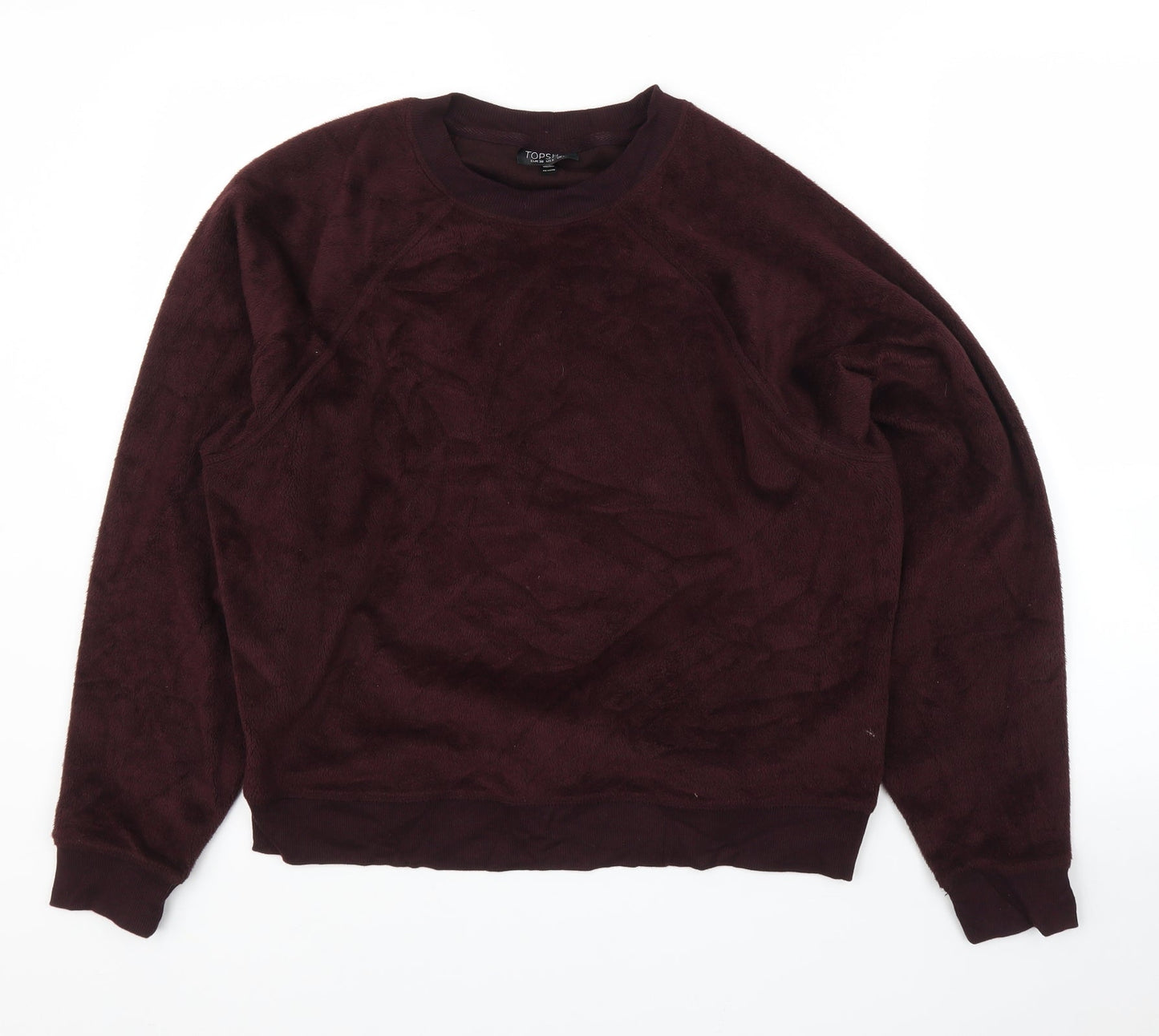 Topshop Womens Purple   Pullover Jumper Size 10