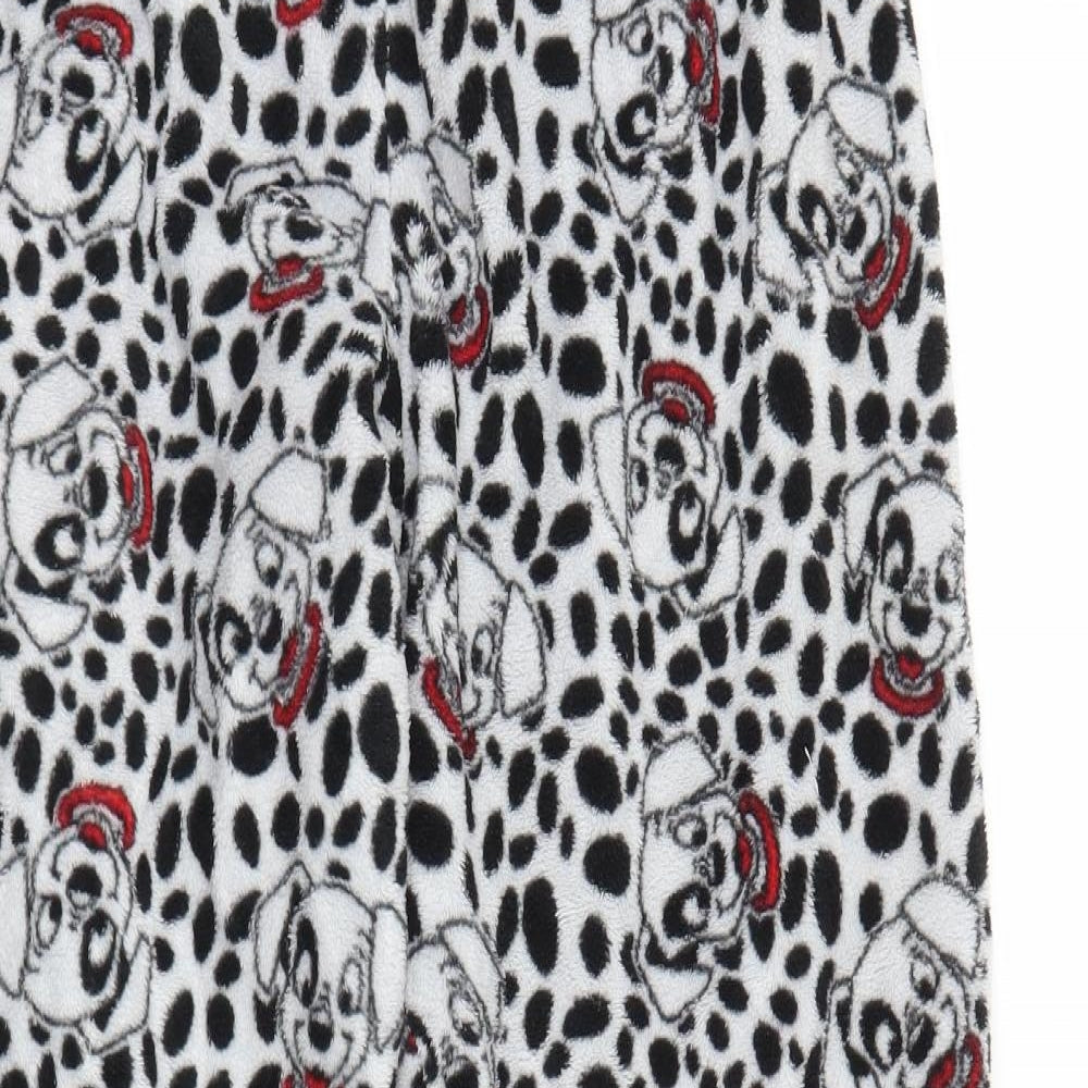 Primark Womens White Solid  Chemise Pyjama Pants Size S  - 101 Dalmatians